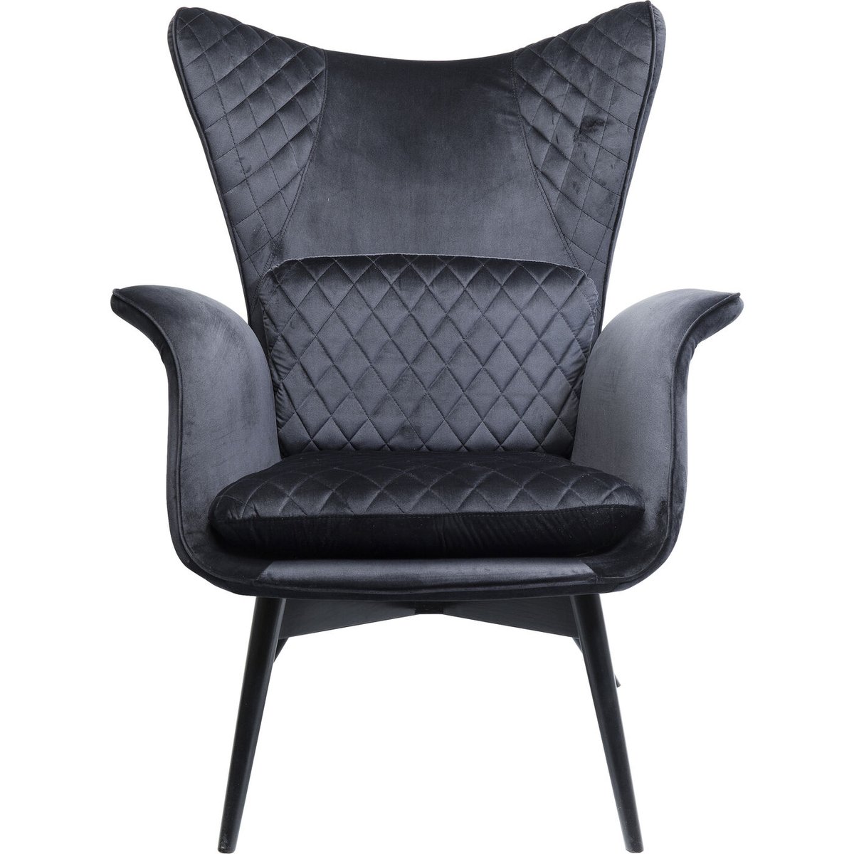 Кресло KARE Design Tudor 84424 Velvet Black Velvet black