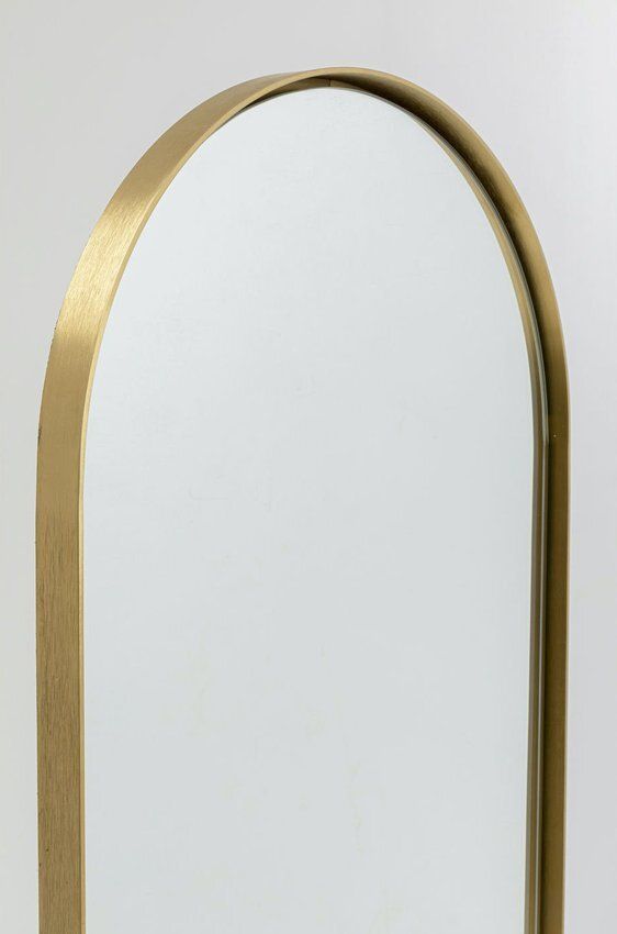 Зеркало напольное в раме KARE Design Curve 82969 Brass