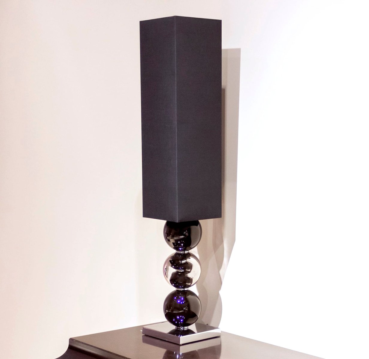 Ceramiche Trea Настільна лампа Modern, Black/platinum