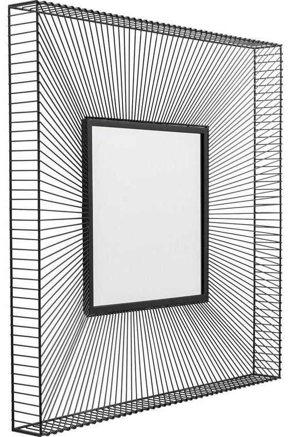 Kare Зеркало DIMENSION SQUARE, 91 х 91 см, черное