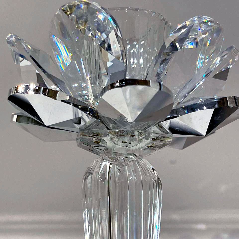 CTF Підсвічник у формі квітки на ніжці, Ctf Crystal