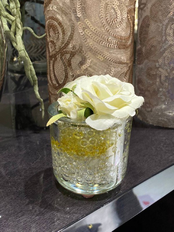 Цветок с вазой VGnewtrend 1141326 Bianco, Белый