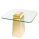 Eichholtz Журнальний столик Orient, Gold/Glass