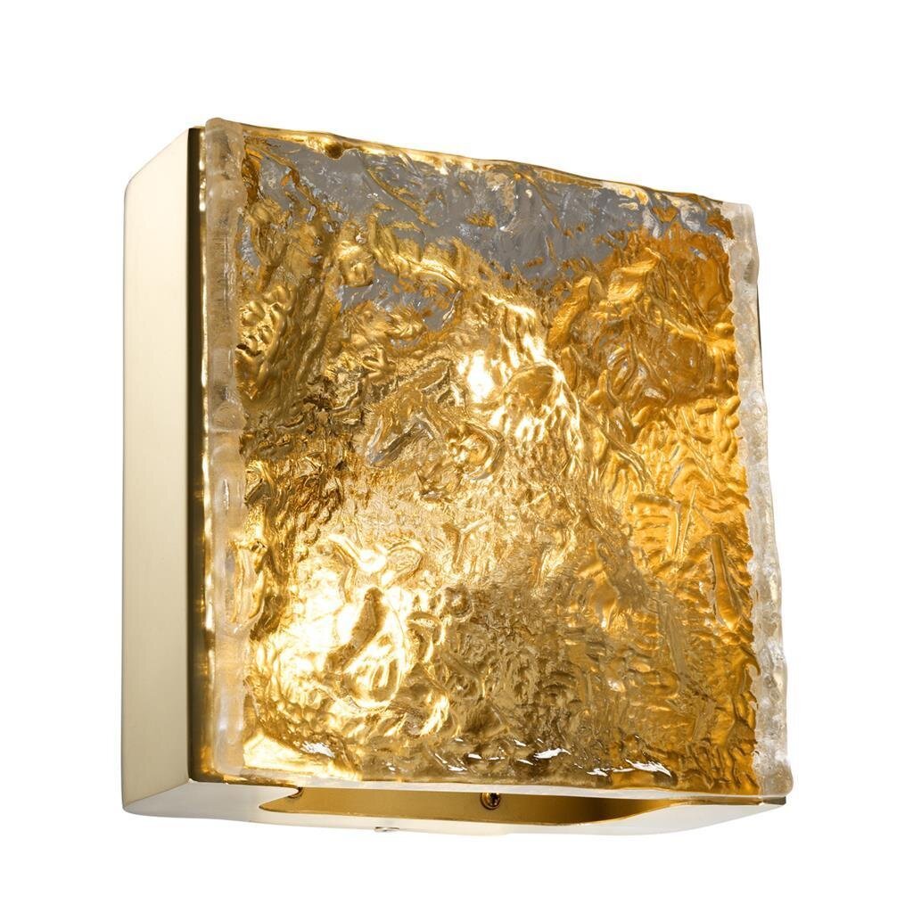 Светильник настенный Eichholtz St Kitts 111585 Gold finish | hand made glass