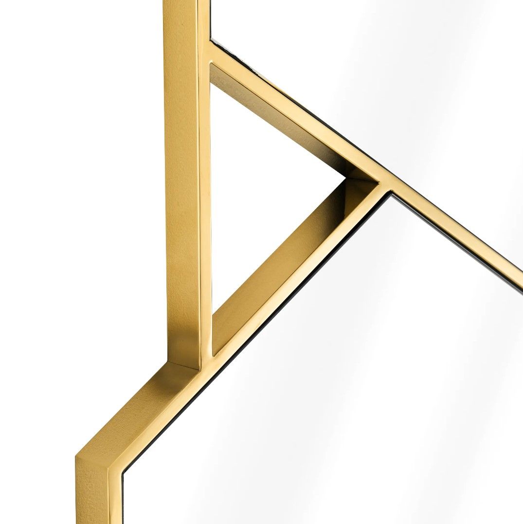 Eichholtz Настінне дзеркало Hexa 87*132, Gold