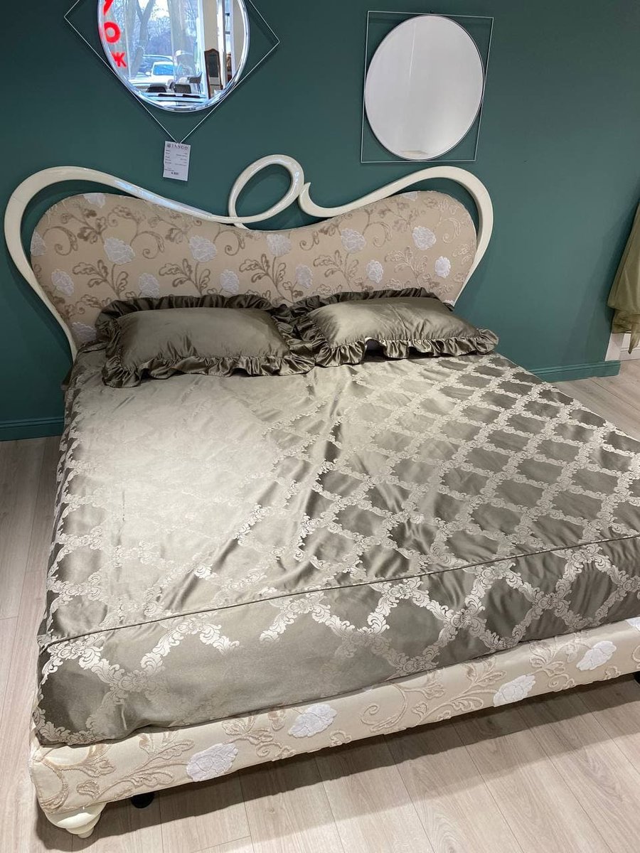 Текстильний набір для ліжка Рафаело Сантіні датський срібло RS107